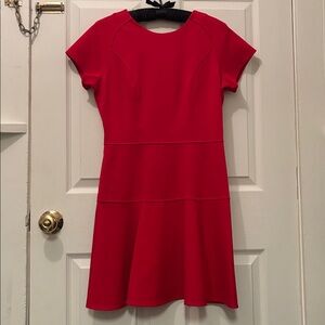 Sundays Bold Red Mini Dress